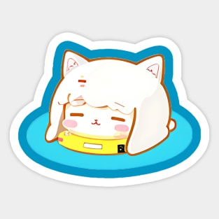 Cozy Cat Sticker